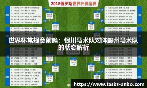 世界杯常规赛前瞻：银川马术队对阵赣州马术队的状态解析